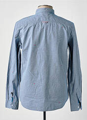 Chemise manches longues bleu TBS pour homme seconde vue