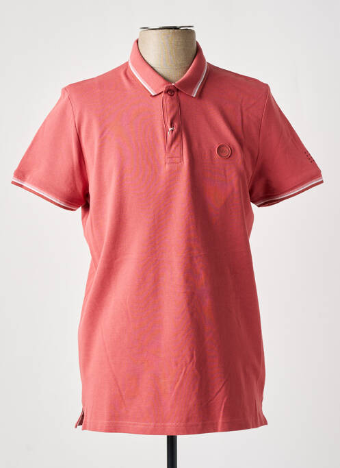 Polo rose TBS pour homme