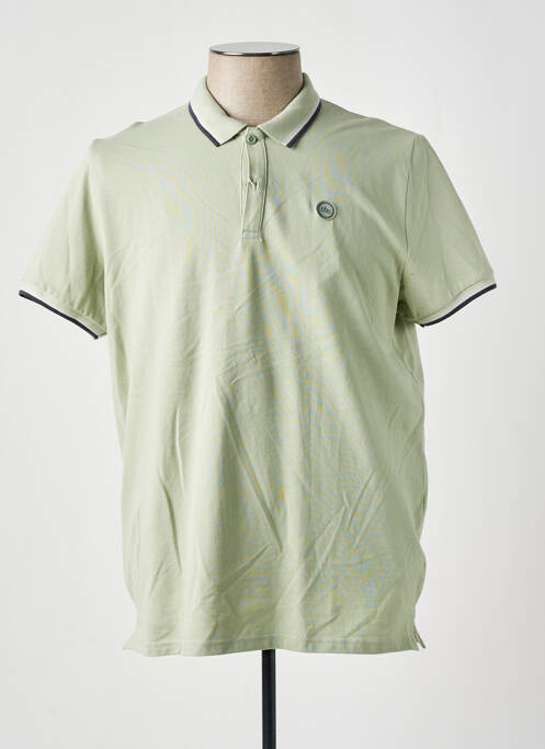 Polo vert TBS pour homme