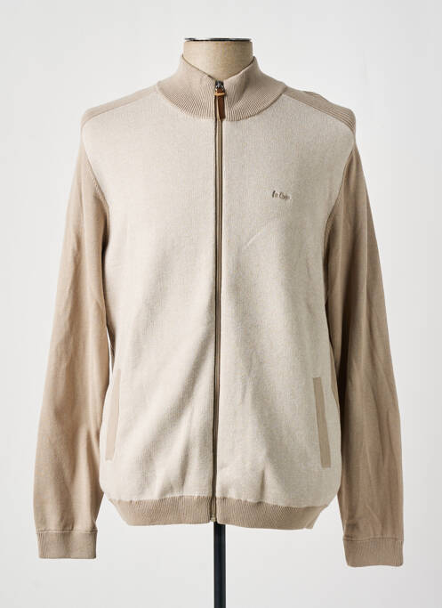 Veste casual beige LEE COOPER pour homme