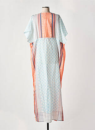 Robe de plage fermeture liens à nouer orange SMASH WEAR femme