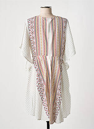 Robe courte manches courtes manches courtes beige SMASH WEAR femme