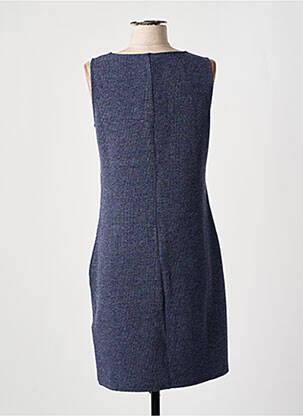 Robe mi-longue sans manche sans manche bleu SMASH WEAR femme