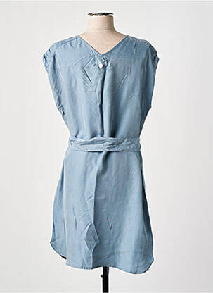 Robe courte sans manche sans manche bleu LOLA ESPELETA femme