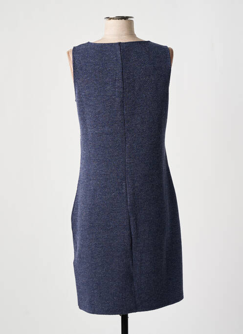 Robe mi-longue bleu SMASH WEAR pour femme