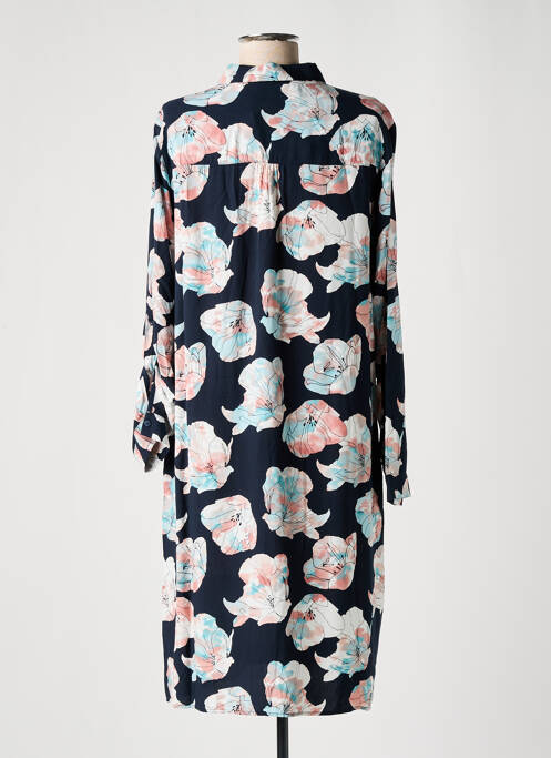 Robe mi-longue bleu TOM TAILOR femme