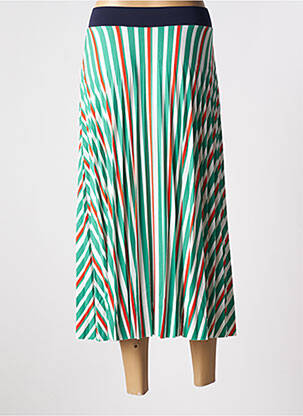 Jupe longue coupe fluide vert TOM TAILOR femme