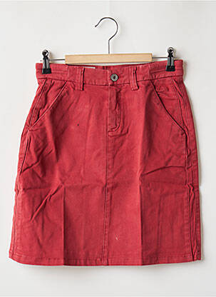 Jupe courte poches rouge LOLA ESPELETA femme