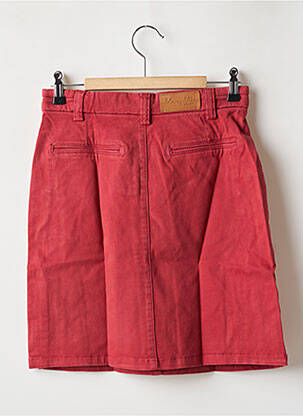 Jupe courte poches rouge LOLA ESPELETA femme