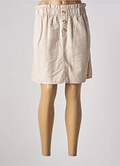 Jupe courte beige TOM TAILOR pour femme seconde vue