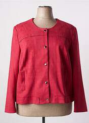 Veste casual rouge CHRISTINE LAURE pour femme seconde vue