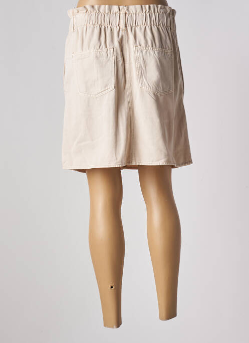 Jupe courte beige TOM TAILOR pour femme