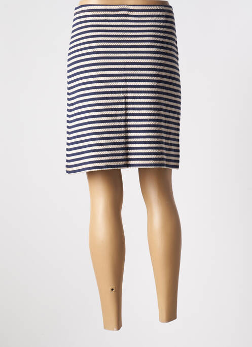 Jupe mi-longue bleu LE PETIT BAIGNEUR femme