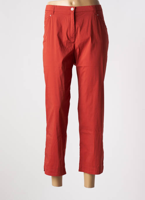 Pantalon 7/8 rouge CHRISTINE LAURE pour femme