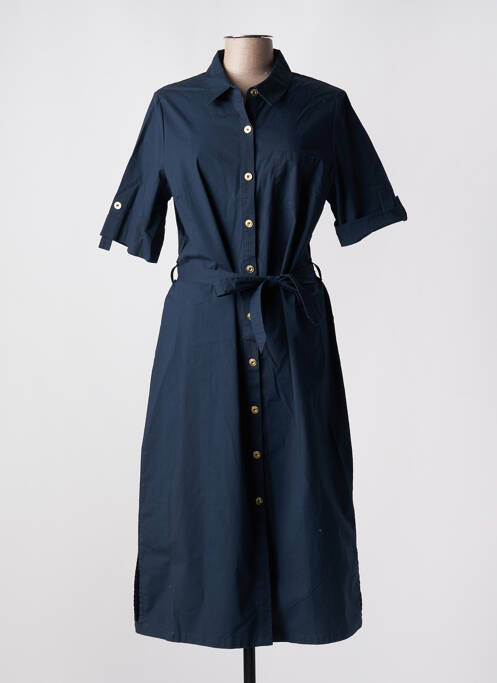 Robe mi-longue bleu ÉTYMOLOGIE pour femme