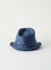 Chapeau bleu PALME pour femme seconde vue