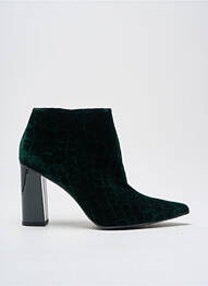 Bottines/boots bout pointu talon de 7 à 9cm vert LODI femme