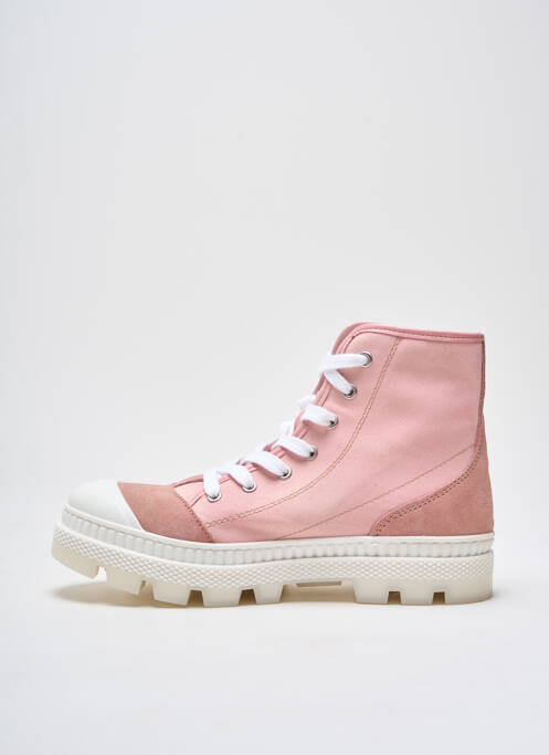 Baskets rose PHILIPPE MORVAN femme