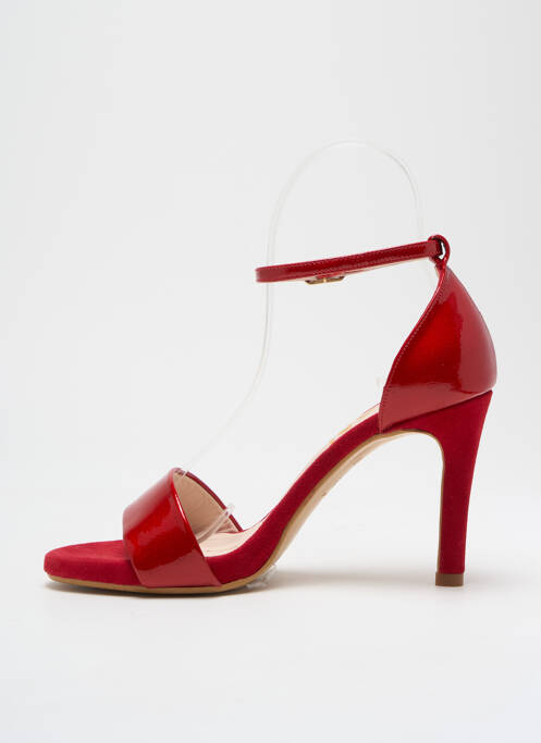 Sandales/Nu pieds rouge LODI pour femme
