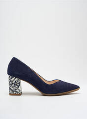 Escarpins bleu LODI pour femme seconde vue