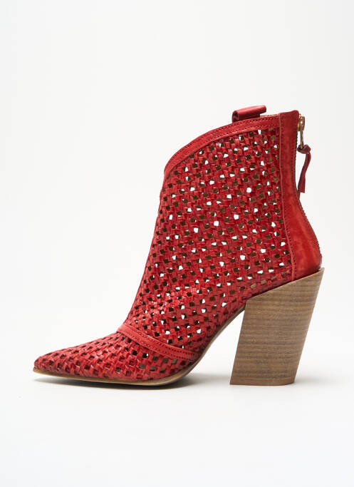 Bottines/Boots rouge LITTLE ...LA SUITE femme