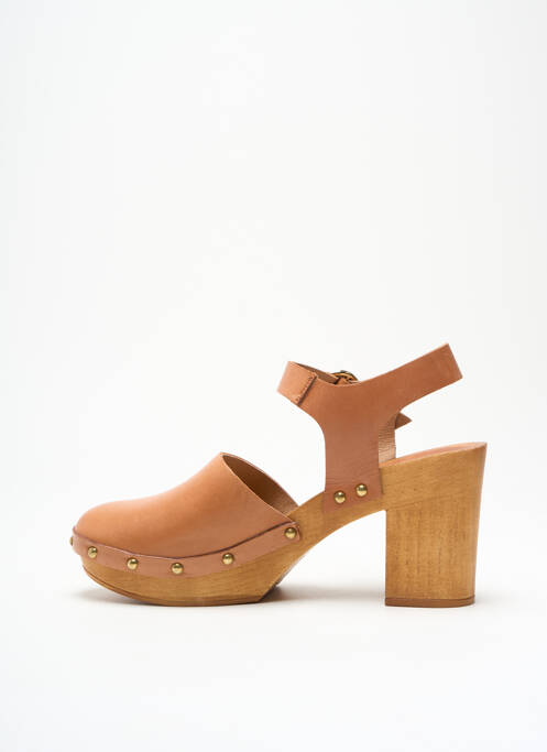 Sandales/Nu pieds marron JB MARTIN pour femme