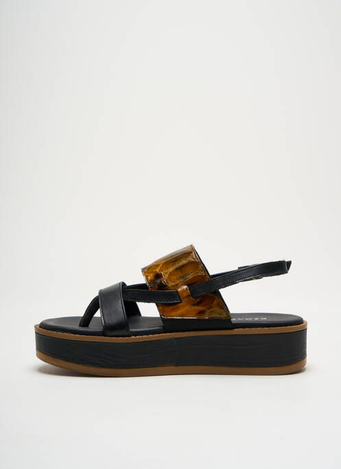 Tongs noir REGARD pour femme