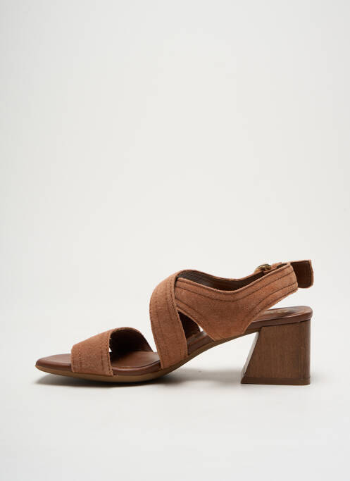 Sandales/Nu pieds marron ALPE pour femme