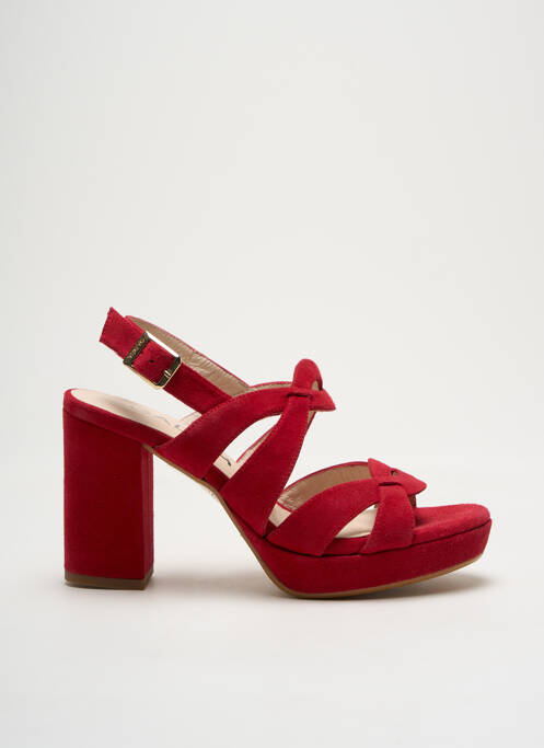 Sandales/Nu pieds rouge GADEA pour femme