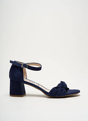Sandales/nu pieds fermeture bride(s) talon de 4 à 6cm bleu GADEA femme