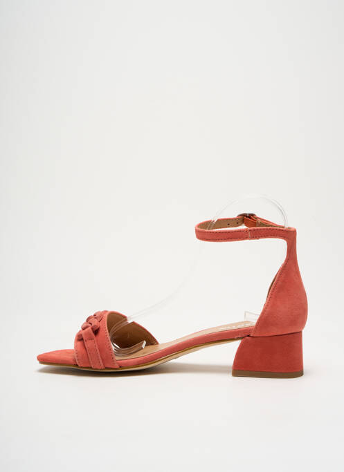 Sandales/Nu pieds orange JB MARTIN pour femme