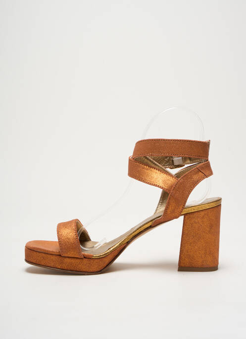 Sandales/Nu pieds orange BLOW UP pour femme