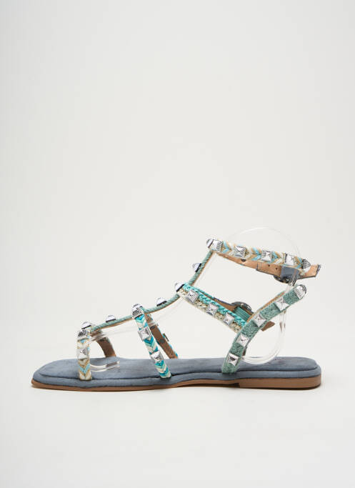 Spartiates bleu ALMA pour femme