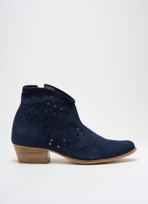 Bottines/Boots bleu PHILIPPE MORVAN pour femme