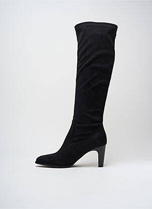 Bottes bout rond talon de 4 à 6cm noir ADIGE femme