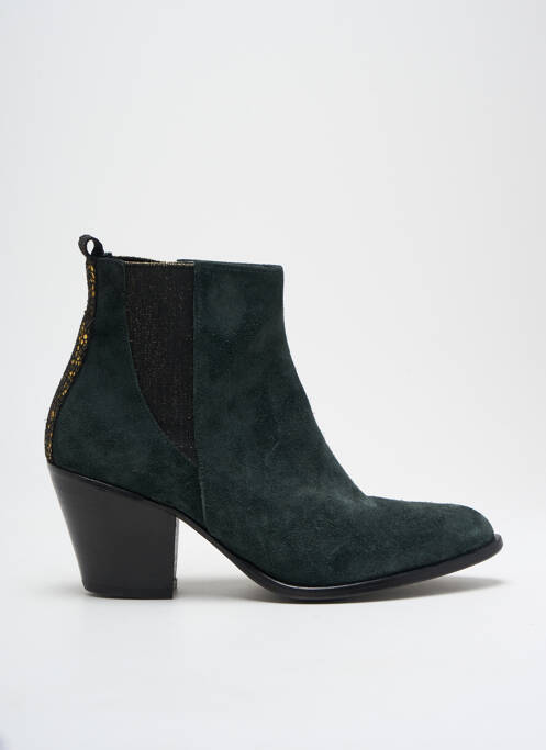 Bottines/Boots vert BLU VELVET pour femme