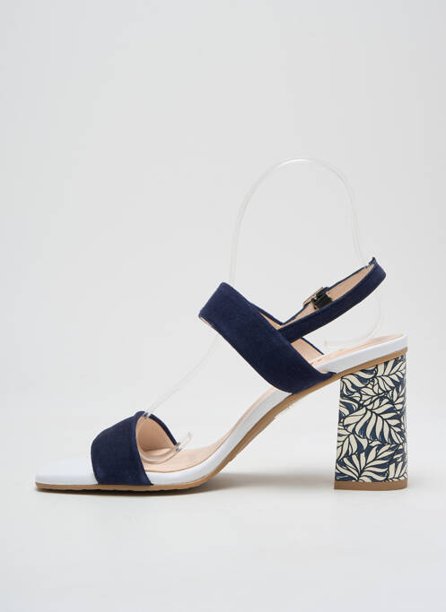 Sandales/Nu pieds bleu LODI pour femme