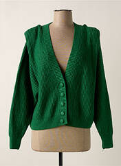 Gilet manches longues vert LUK AP pour femme seconde vue