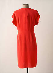 Robe mi-longue orange RUE DES ABBESSES pour femme seconde vue