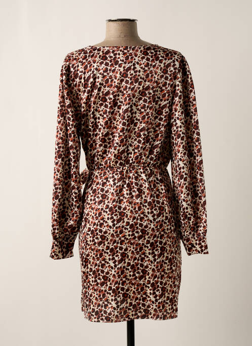 Robe courte orange RETRO & ICONE pour femme