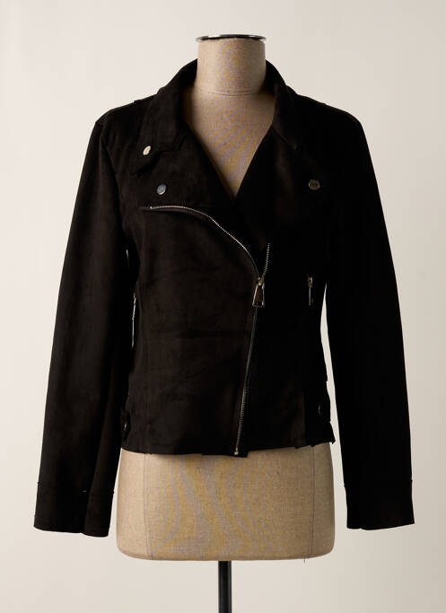 Veste casual noir MADE IN ITALY pour femme