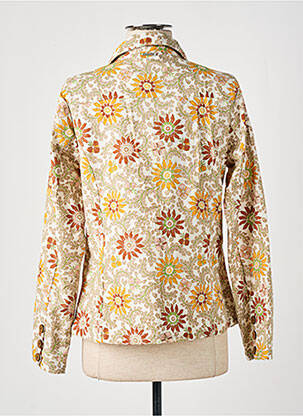 Blazer poches jaune AGATHE & LOUISE femme