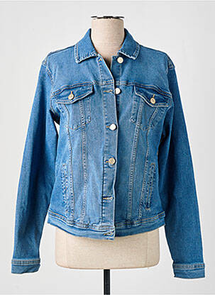 Veste casual poches bleu VOGGO femme
