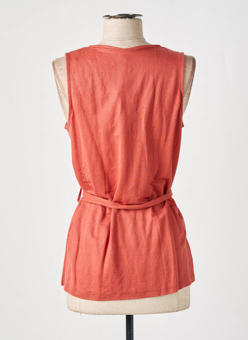 Top orange TIFFOSI pour femme