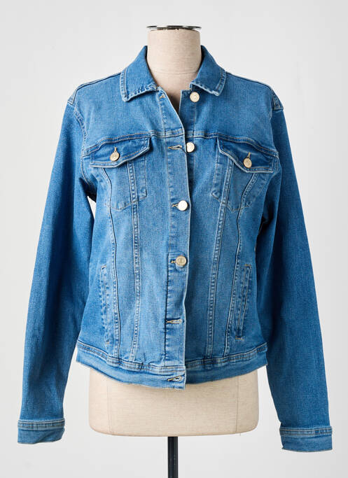 Veste casual bleu VOGGO pour femme