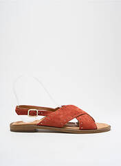 Sandales/Nu pieds orange ALIWELL pour femme seconde vue