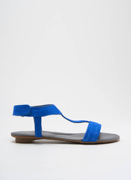 Sandales/Nu pieds bleu SMS pour femme