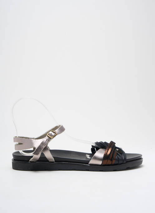 Sandales/Nu pieds noir LUNE & L'AUTRE pour femme