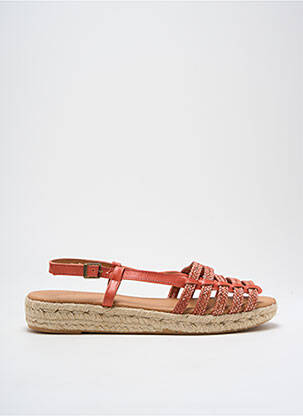 Espadrilles rouge PÖLKA pour femme