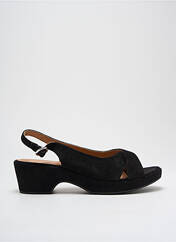 Sandales/Nu pieds noir ADIGE pour femme seconde vue